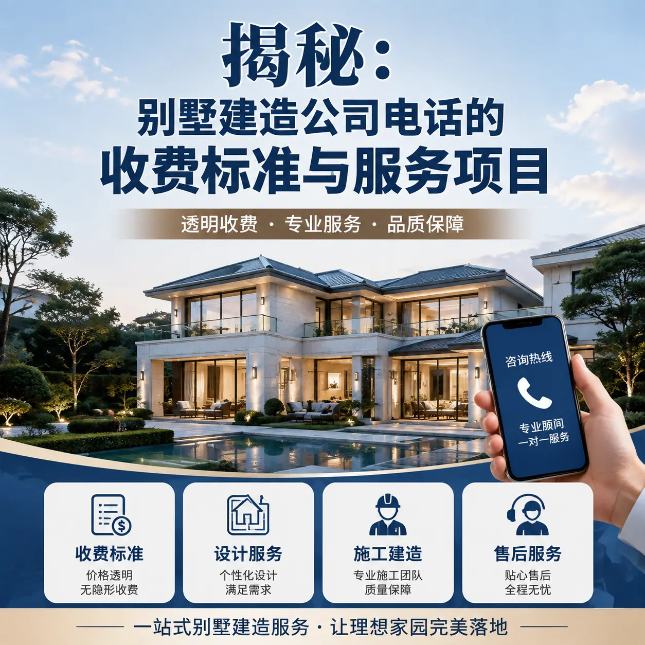 揭秘：织金别墅建造公司电话的收费标准与服务项目