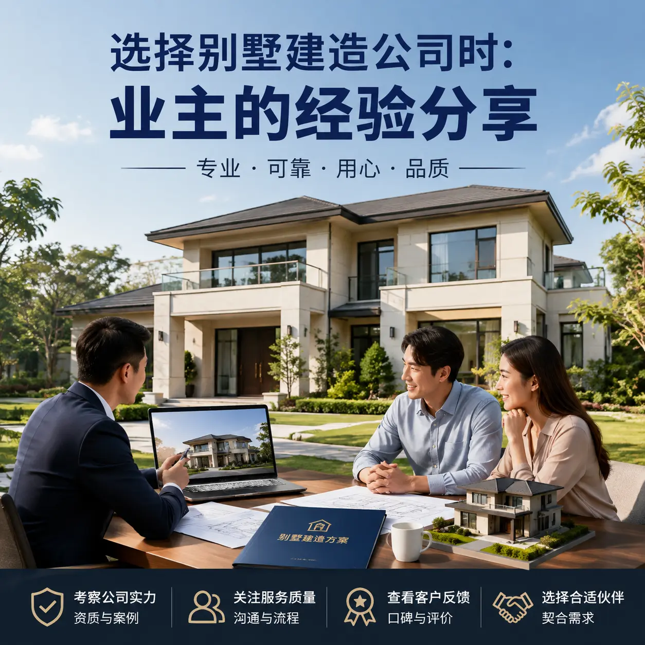 选择别墅建造公司时： 织金 业主的经验分享