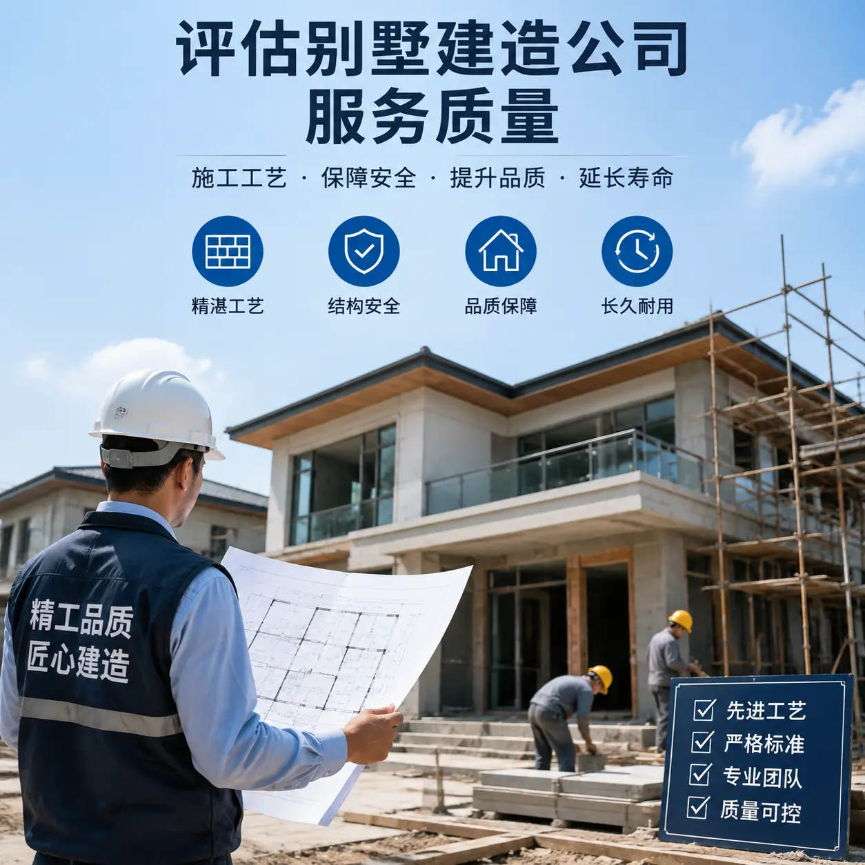 如何评估 织金 别墅建造公司的服务质量？