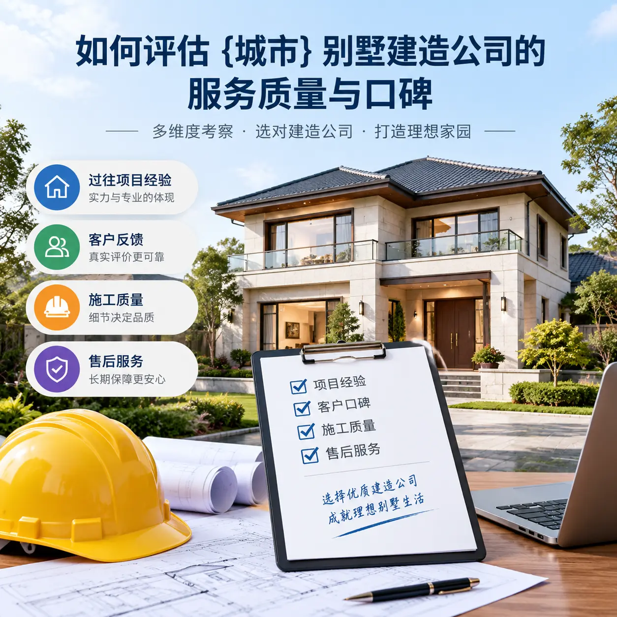 如何评估 织金 别墅建造公司的服务质量与口碑