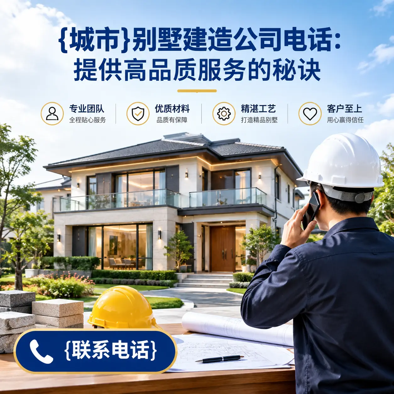 织金别墅建造公司电话：提供高品质服务的秘诀