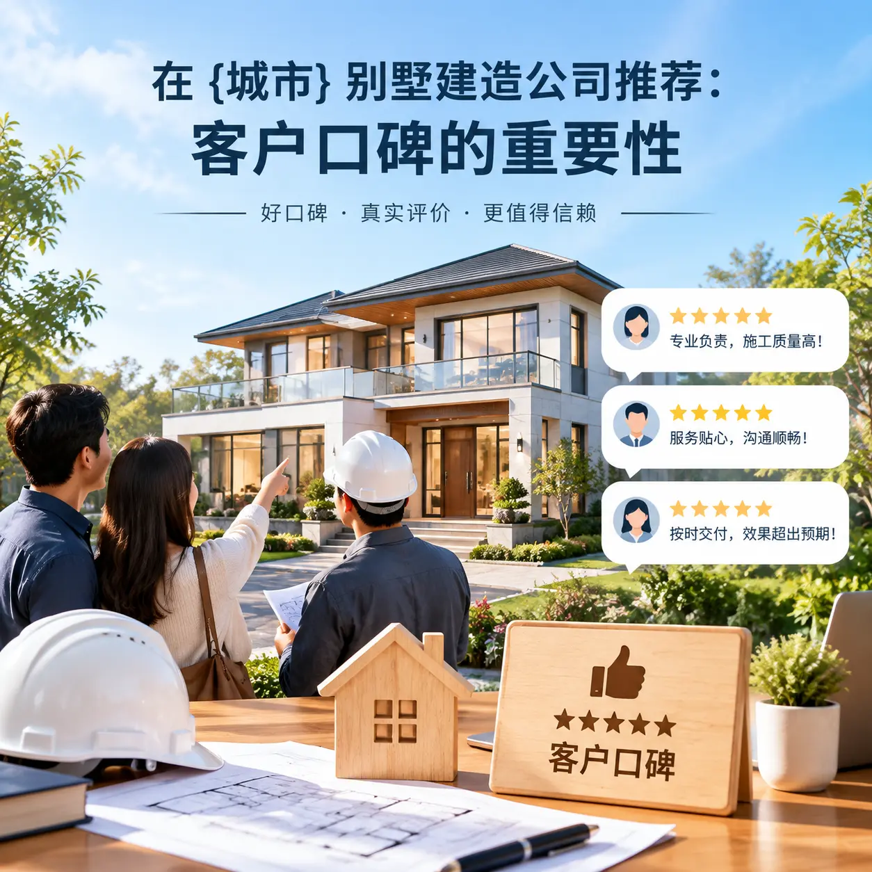 在 织金 别墅建造公司推荐：客户口碑的重要性