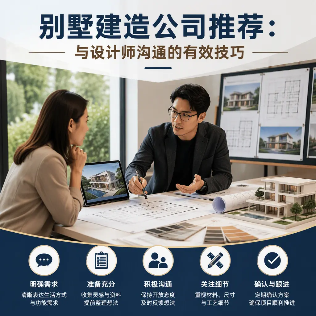 别墅建造公司推荐：与设计师沟通的有效技巧在 织金