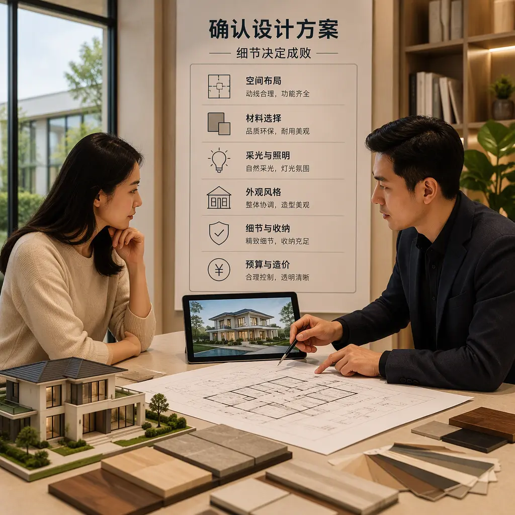 别墅建造公司推荐：与设计师沟通的有效技巧在 织金
