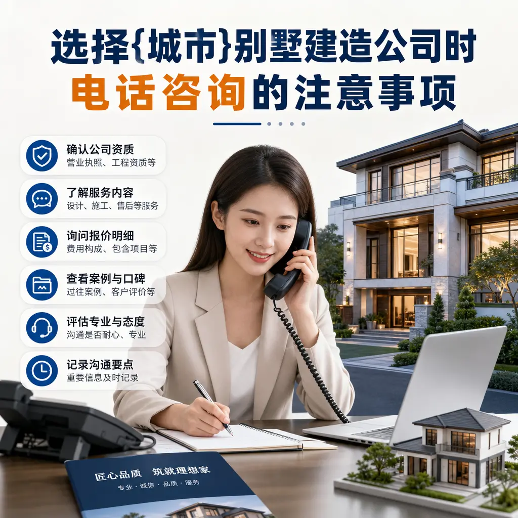 选择织金别墅建造公司时，电话咨询的注意事项