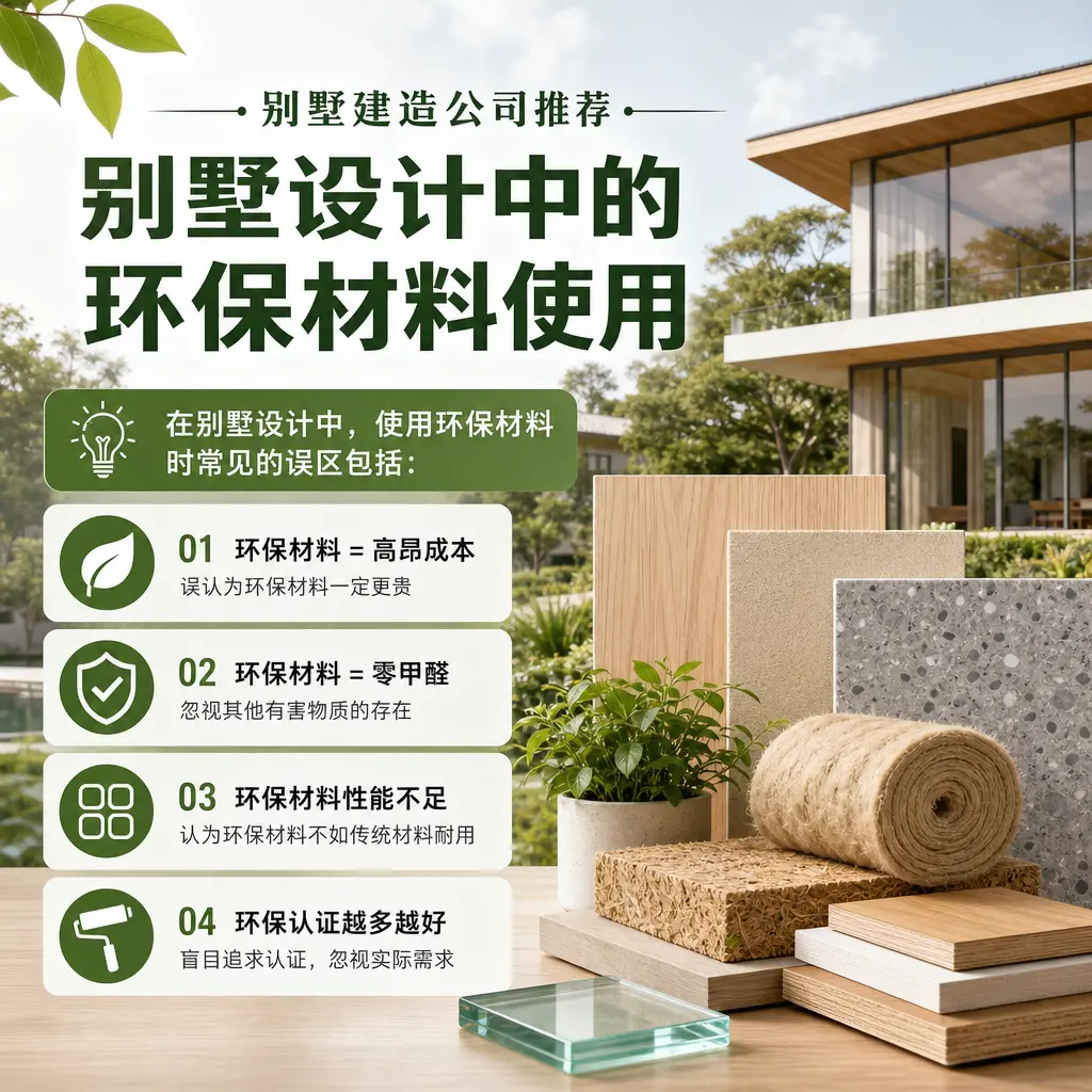 别墅建造公司推荐: 织金 别墅设计中的环保材料使用