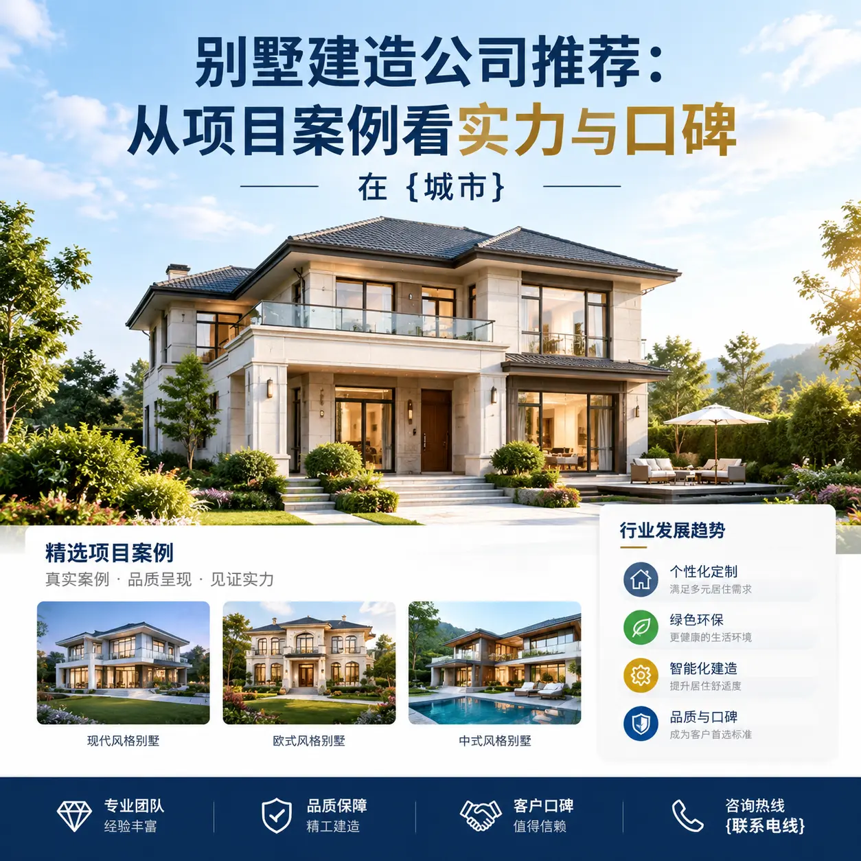 别墅建造公司推荐：从项目案例看实力与口碑在 织金